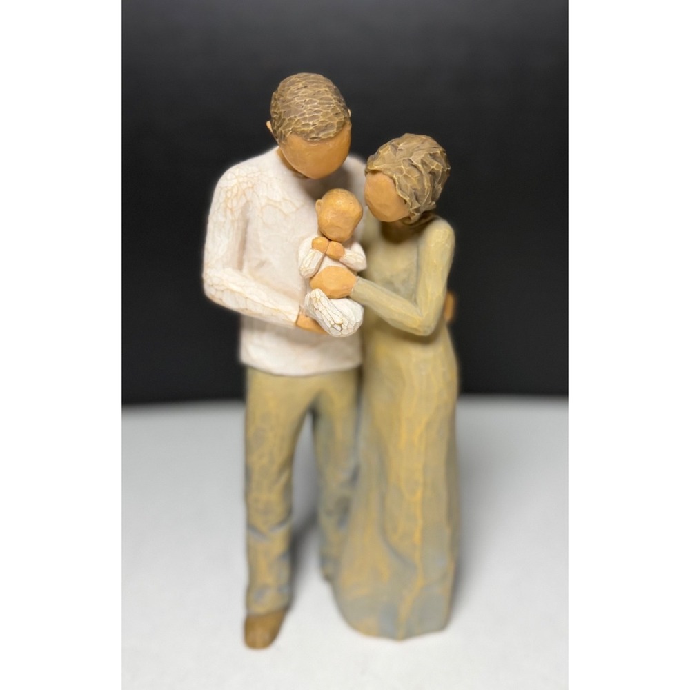 Willow Tree We Are Three Figurine Susan Lordi Demdaco Family New Baby 2013